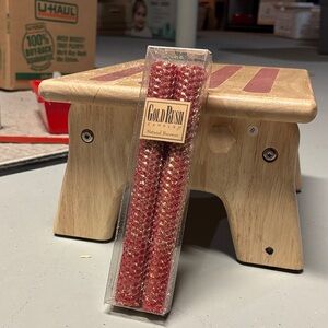 Gold rush sparkle beeswax candles pomegranate nontoxic glitter made in USA